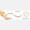 Bangle 5st/set Golden Glitter Jelly Bangles Armband Jonc Bouddhiste Set for Women Stack Silicone Plastic