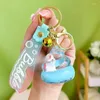 Keychains Oil Poop Keychain Hanging Gifts Pendants Shape Ring Keyring Charm Cute Backpack Holder