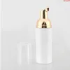 50 ml Plastic Foam Pump Bottle Makeup Face Creener Cleaner Clear White Foaming Soap Dispenser Refillerbara flaskor 20 st/LotGoods Kfkkx