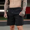 Men's Shorts Plain Gym Shorts Mężczyźni Szybko suche dla biegania szorty mężczyźni Mężczyźni Fitness Slim Fit Sport Shorts