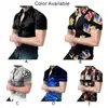 Heren Casual Shirts Button Down Shirt Mannen Mode Fitness Korte Mouw Party Hawaiian Tee Top Ademend Zomer 3d Print Straat Kleding