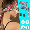 Fasce per capelli Yoga Wireless Bluetooth Musica Sport Fascia per capelli Yoga Fasce per capelli Danza confortevole Ciclismo Copricapo Cuffie Altoparlante Cuffie 230617