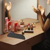 Opbergtassen reismake -upborstelhouder siliconen cosmetische borstels kas compacte cosmetica gereedschap organizer tas met magneet sluiting voor buiten