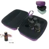 Förvaringspåsar eteriskt oljefodral för Doterra 12 -slots 15 ml Velvet flaskor Holder Travel som håller hängande arrangörer