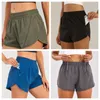 LU-066 Align yoga shorts LL Shorts Women yoga outfit clothing high waist shorts workout shorts outdoor sports running shorts casual quick-drying running pants