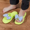 Slippers 2023 Summer Bow Flip Flops Women Ladies Cute Soft Sole Eva Beach Fashion Sandals House Bathroom Non-Slip Shoes Slides