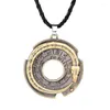 Chaînes Vintage Hommes Collier Connor Amulette Porte-clés Pendentif Colliers Simple Haute Qualité Rétro Personnalité Mode Hommes Accessoires