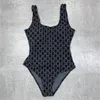 Traje de baño para mujer F Traje de baño de diseñador sexy Conjunto de bikini sólido Textil Trajes de baño de cintura baja Ropa de playa Traje de baño para mujer Sexy de una pieza cc