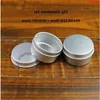 50 teile/los Förderung 15g Aluminium Creme Jar Mini 15 ml Leere Kosmetik Behälter 1/2 UNZEN Nachfüllbare Kleine make-up Fläschchen Packaginghood menge Ijucd