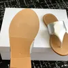 Дизайнерские бренды Slippers Лучший качественный шлепанцы для женщин Новые кожа