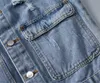 Men S New Highs Quality Casual Fashion Mens Women Denim Jacket Coat Brand Designer Jeans Jackets M XL Fh