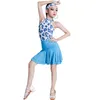 Stage Wear Kids Girls Latin Dance Dress Adult Fringe Clothes Salsa Costume Pink Black Women Ballroom Tango Dresses For Sale