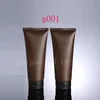 100g X 50 Empty Brown Soft Tube For Cosmetic Packaging 100ML Lotion Cream Plastic Bottle Skin Care Cream squeeze Containers Tube Iqchn