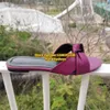 مصممة نساء شرائح البغال الصنادل الصيفية الأحذية السيدات zapatos mujer الأزرق nappa الجلود الأصلية نسج ساحة مربع heeld