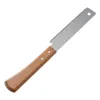 Zaag Hand Saw Beech Wooden Handle Fine Cut Saw家庭用木工園の剪定フラッシュカットトリミングツール