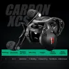 Carretilhas de arremesso Piscifun Carbono XCS carretel de isca 8KG arrasto máximo 71 relação de engrenagem de rolamento 8.1 1 quadro de carbono carretel de pesca de água doce de água salgada 230617
