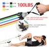 Resistance Bands 11PcsSet Latex Crossfit Training Oefening Yoga Buizen Trekkoord Rubber Expander Elastische Fitnessapparatuur 230617