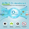 Essentiële oliën Diffusers Koelkast Geurverdrijvend Sterilisator Huishouden Keuken Ozongenerator Luchtreiniger Vers houden Oplaadbare deodorant 230617