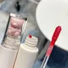 Petit ours cristal congelé fraise brillant à lèvres glaçure miroir blanchissant nu Doodle lèvre maquillage coréen y2k cosmétiques rouges à lèvres