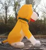 4m (13ft) Anpassad söt uppblåsbar studsare Dog Sculpture 4m höjd seriatal djur spräng upp valpmodell ballong för utomhusreklamshow