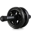 Core Abdominal Trainers 3pcsSet Ab Wheel Roller Stimulation Musculaire Accueil Poulie Du Ventre Muet Équipement De Fitness Roulant Double 230617