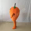 Wysokiej jakości pomarańczowy loquat Mascot Costume Fancy Dress Karnawał Niestandardowy Fancy Costume Pluszowy kostium