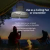 Fans Camping Equipment 10000mah Rechargeable Tripod Camping Fan with Timing Camping Light Usb Fan Remote Control Wireless Ceiling Fan