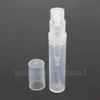 2 ml 3 ml 5 ml Mini bouteille en plastique vide de pulvérisation de brume de parfum, bouteille de stylo d'échantillon, petit atomiseur de parfums récipient de flacon de pulvérisateur de 2 cc Ifuor