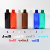 Tomt återfyllningsbar lotionpumpflaskor 4 oz Pump Bottle Pet BPA gratis klar svart vit pump bra för krämer kroppstvätt handtvål dfsow