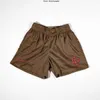 Amerikaanse trendy shorts casual sport IP mesh kwartbroek heren knielange hardlooptraining basketbalshorts heren en dames DQAA