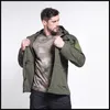 Hunting Jackets Outdoor Tactical Hiking Softshell Jacket Men Multi-pocket Waterproof Windproof Sport Camping