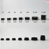 100 x resor Small 1G 2G 3G 5G 10G 20G burkar Pot Box Makeup Nail Art Cosmetic Bead Storage Container Black Portable Cream Jargood Cmufo