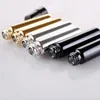 Mini-Glasfläschchen Parfümflaschen 5 ml Reise nachfüllbar tragbarer leerer Zerstäuber Gold Silber Schwarz Parfüm-Sprühflasche Xuwvc