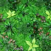 Fiori decorativi Greenery Wall 16x24inch Pannelli in erba artificiale Sfondo siepe Schermo per la privacy protetto dai raggi UV