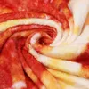 Koc dziecko miękkie nowonarodzone koce okrągłe kształt przenośna noszona pizza koc R230617