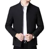 Vestes pour hommes 2023 printemps hommes d'affaires casual mâle vêtements d'extérieur légers Slim Fit couleur unie manteaux homme Streetwear Baseball