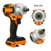 Boormachine 1280W 18V Brushless Electric Hammer Cordless Borr 240520nm vridmoment Justerbart slag Skiftnyckel Power Tool Inget laddare Inget batteri