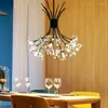 Ljuskronor modern kreativ maskrosblomma ljuskrona led vardagsrum restaurang klädbutik hem dekoration bukett lampa 13 huvuden 15w