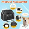 Poussettes Petskd Topexpandable Porte-animaux Mor Usa Airlines Approuvé Doux Petit Chien Chat Transporteur Avec Fermeture À Glissière De Sécurité Et Maille Anti-rayures