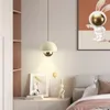 Kolye lambaları Modernne Led Kroonluchter Minimalistische Huis Villa Woonkamer Slaapkamer AC85-265V Plafond kapalı dekorati lambası