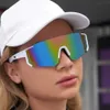 2023 nouveau une pièce équitation hommes coloré en plein air coupe-vent sport vélo de route cyclisme lunettes de soleil lunettes pour femmes