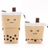 Boba Pen Bag Milk Tea Pencil Case Cute Cartoon Pens Storage Bag 1221894