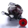 Baitcasting Reels 131 ball bearing left/right fishing reel electronic digital display bait wheel line counter 6.3 1 sea cast reel 230617