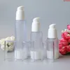 Xjpfg Hot 15ml 30ml 50ml Lege Airless Frosting Flessen Vloeistof Hervulbare Verpakking Make Maquiagem Tools Travel Kit Fles 100pcsgoods Xjpfg