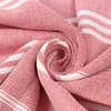 Blanket 100X180cm oversized cotton towel blanket suitable for bathing beach swimming pool SPA gym Striped bath towel R230617