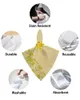 Table Napkin 4pcs Simple National Style Of Flowers Square 50cm Wedding Decoration Cloth Kitchen Dinner Serving Napkins