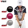 Other Golf Products PGM Inflatable Golf Smart Ball Trainer Portable Swing Arm Corrector Posture Auxiliary Correction Training Aids Golf Accessories 230617