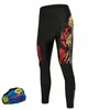 Pantalones de ciclismo Triatlón profesional bicicleta de montaña cojín de gel transpirable pantalones de bicicleta a prueba de golpes pantalones de babero de bicicleta 230617