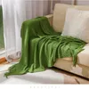 Couverture nordique tricotée couverture pour lit canapé couverture couvre-lit pour canapé décoratif avec couleur unie jeter couverture R230617