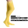 Skarpetki dla kobiet 2 pary seksowne uda wysokie pończochy silikonowe koronkowe top plus rozmiar nad kolanem